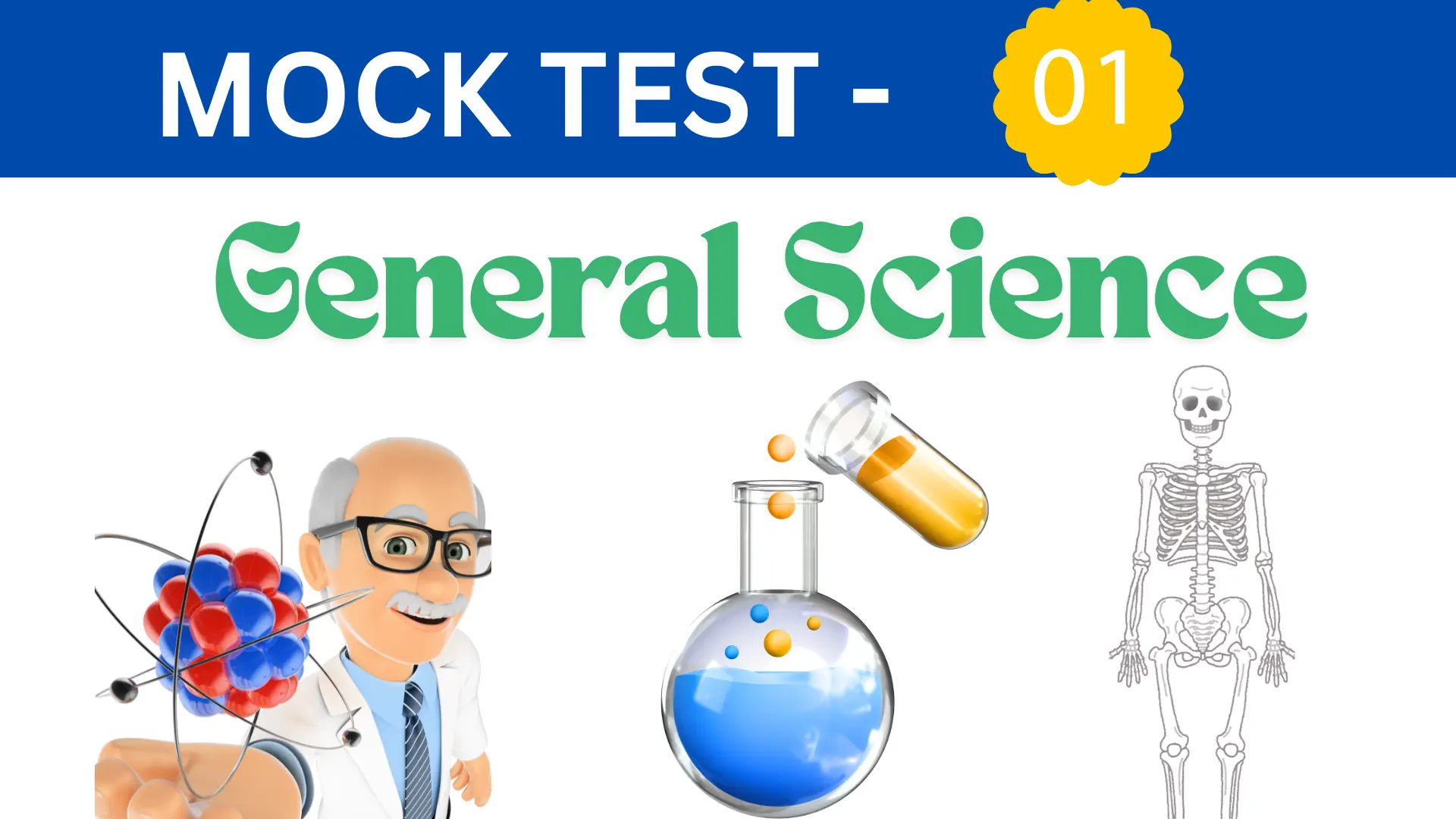 General Science Quiz / Mock Test 1